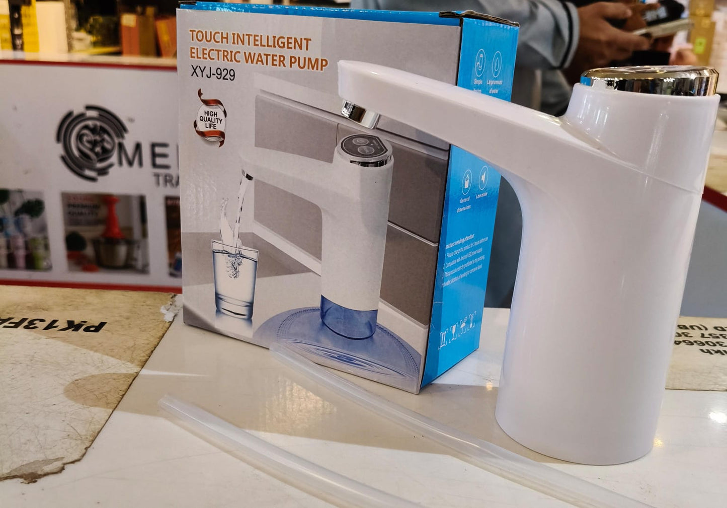 Touch Intelligent Electric Water Pump – Rechargeable Automatic Dispenser For Bottled Water With One -Touch Operation