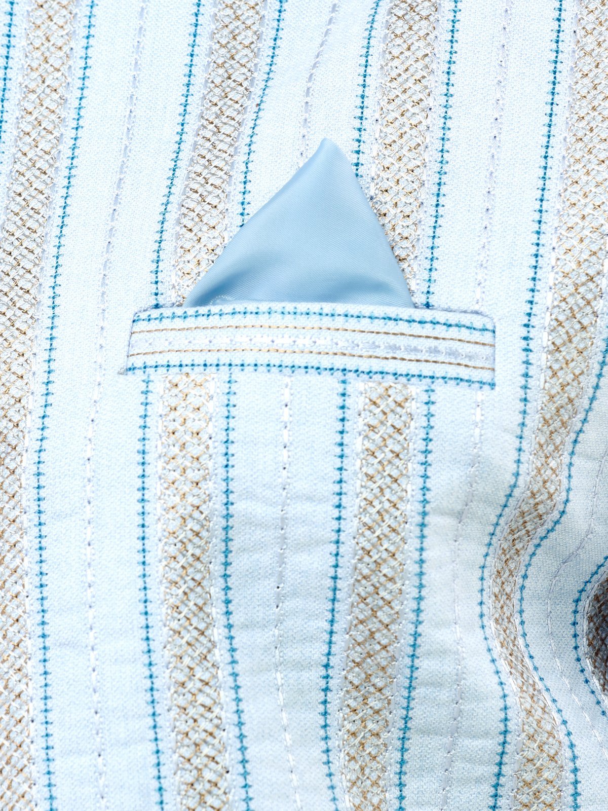 Embroidered Cotton Waistcoat - EMTWCC21-093