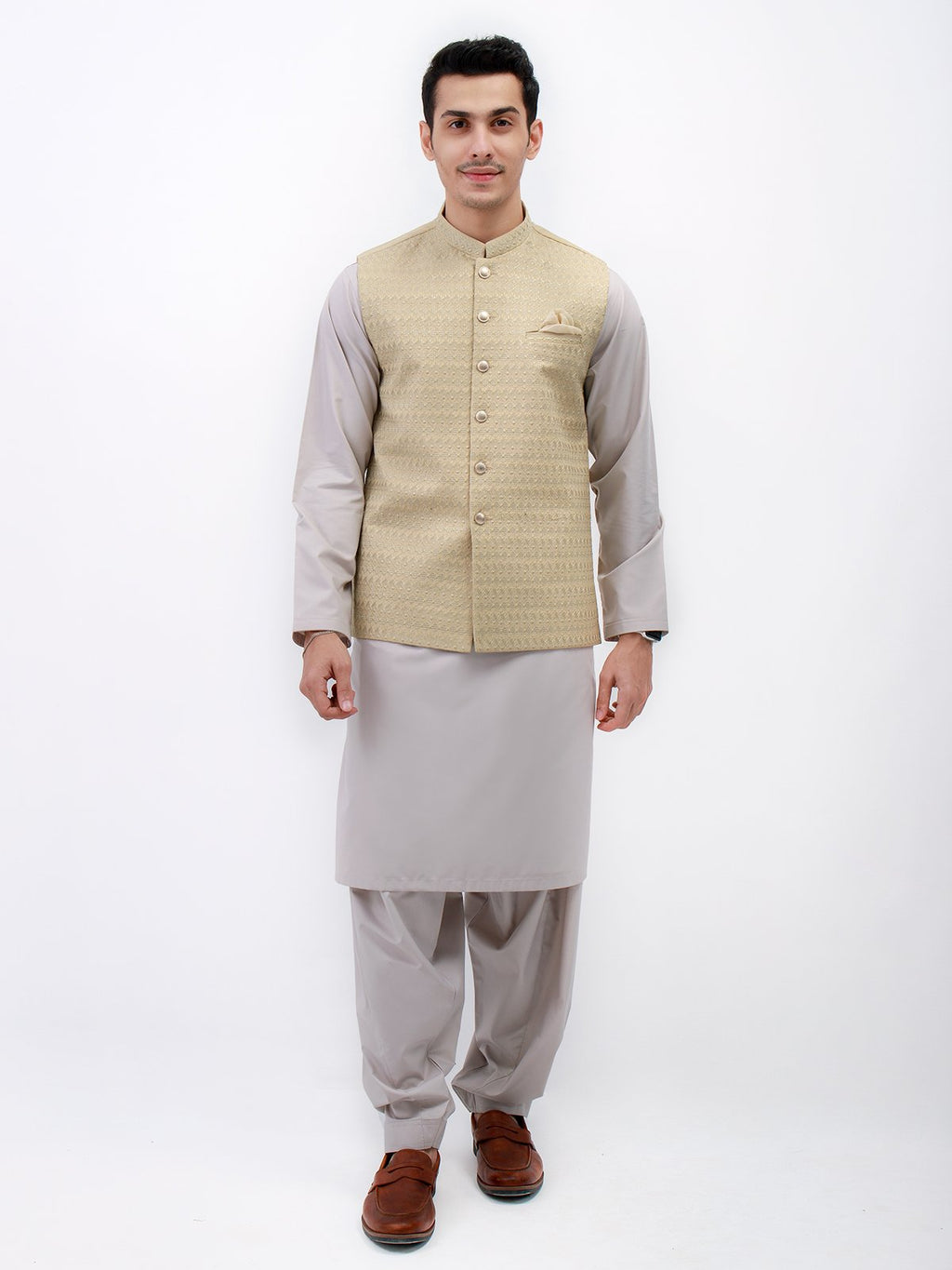 Embroidered Waistcoat - EMTWCC21-100