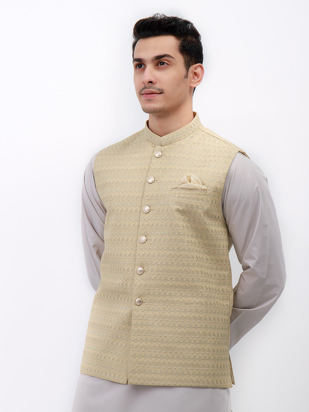 Embroidered Waistcoat - EMTWCC21-100