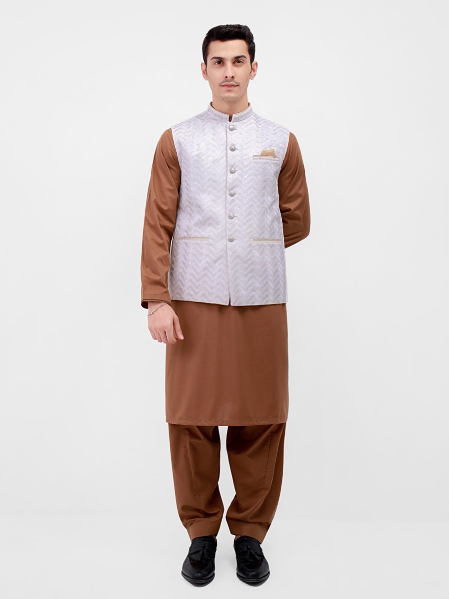 Embroidered Waistcoat - EMTWCC21-103