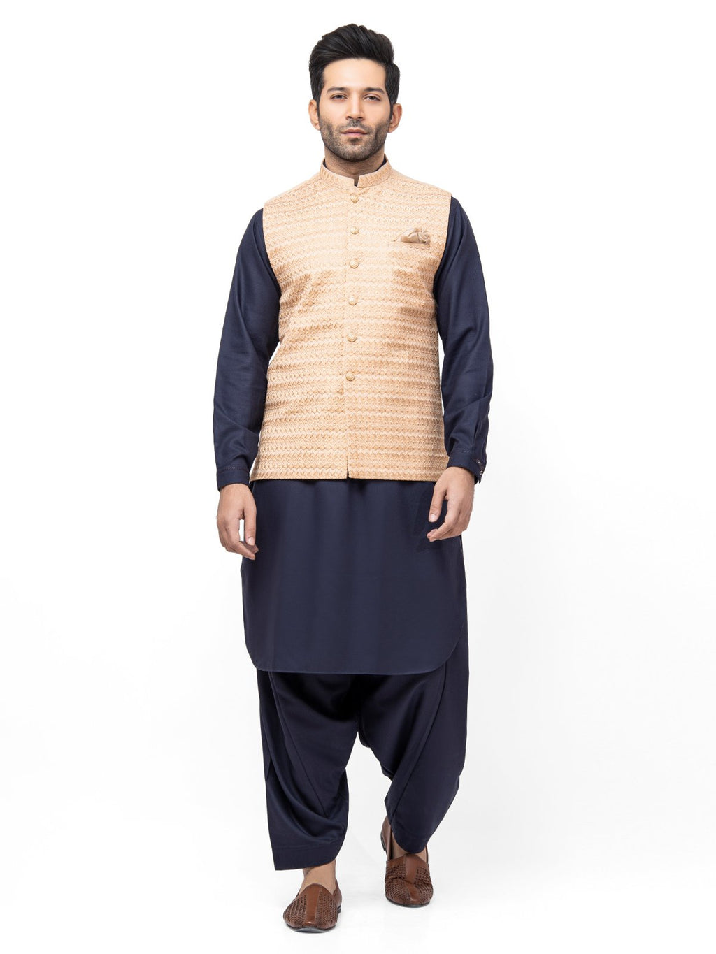 Embroidered Waistcoat - EMTWCC21-106