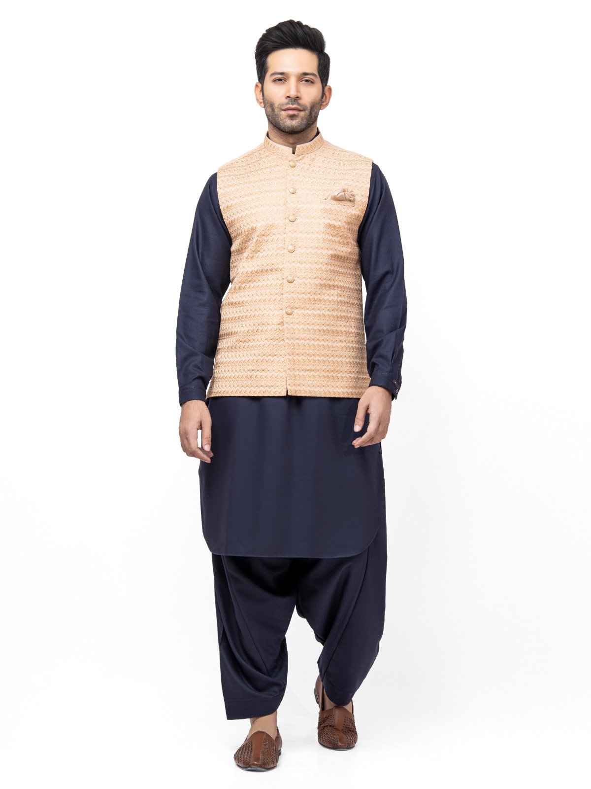 Embroidered Waistcoat - EMTWCC21-106