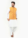 Embroidered Khaddar Waistcoat - EMTWCC22-130