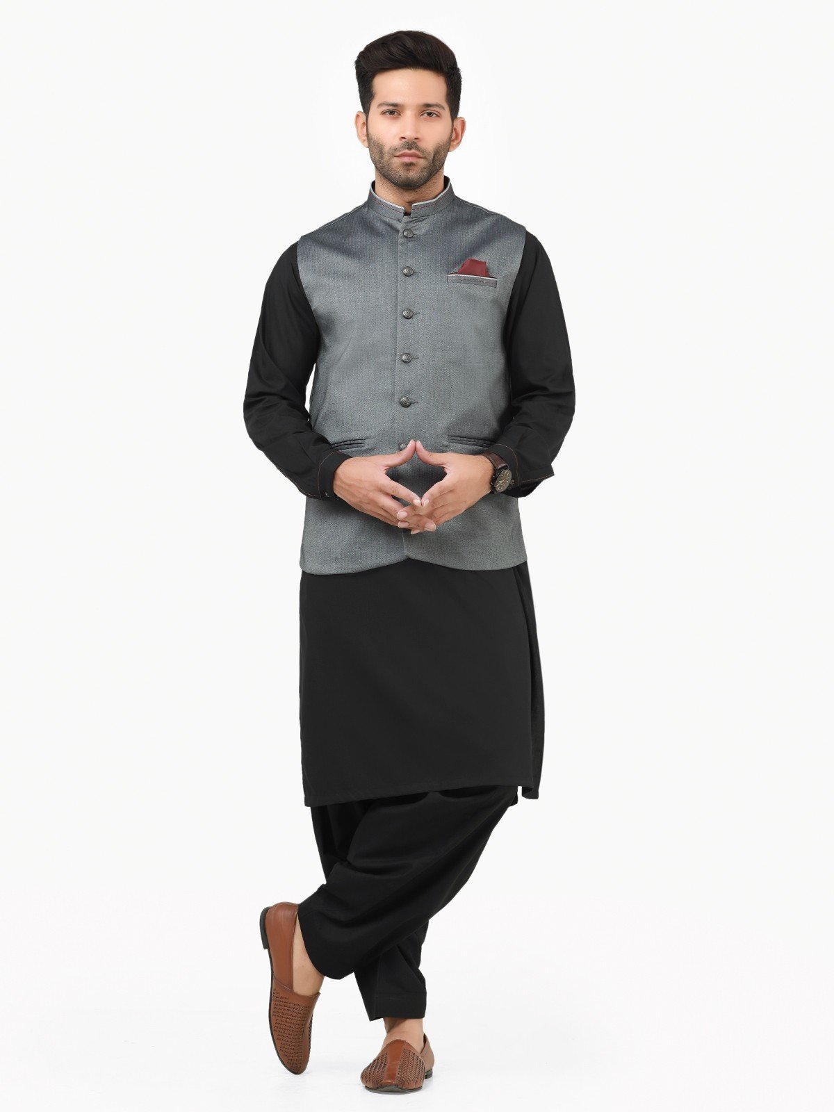 Cotton Waistcoat - EMTWC22-35796