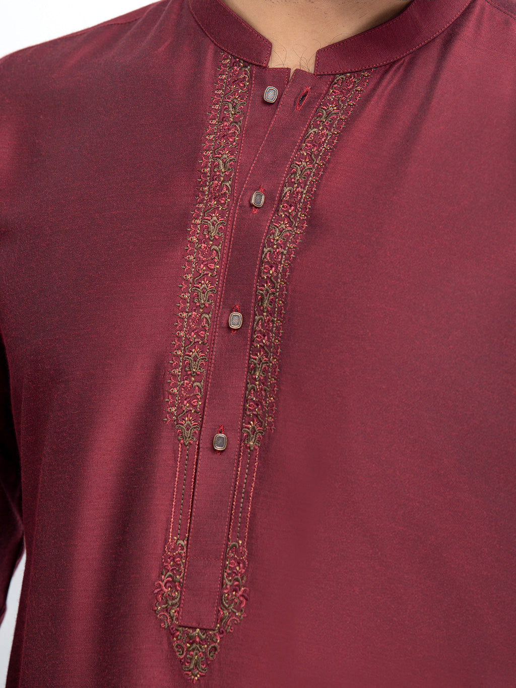 Embroidered Blended Kurta - EMTKC24-115