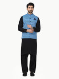 Embroidered Cotton Waistcoat - EMTWC22-35802