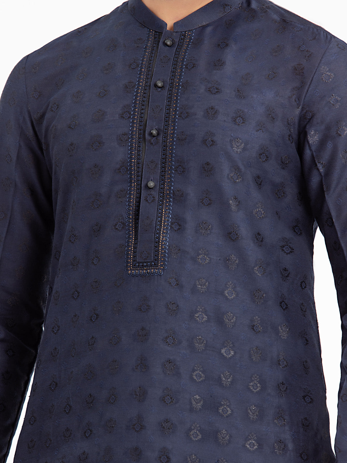 Embroidered Blended Kurta - EMTKC24-121