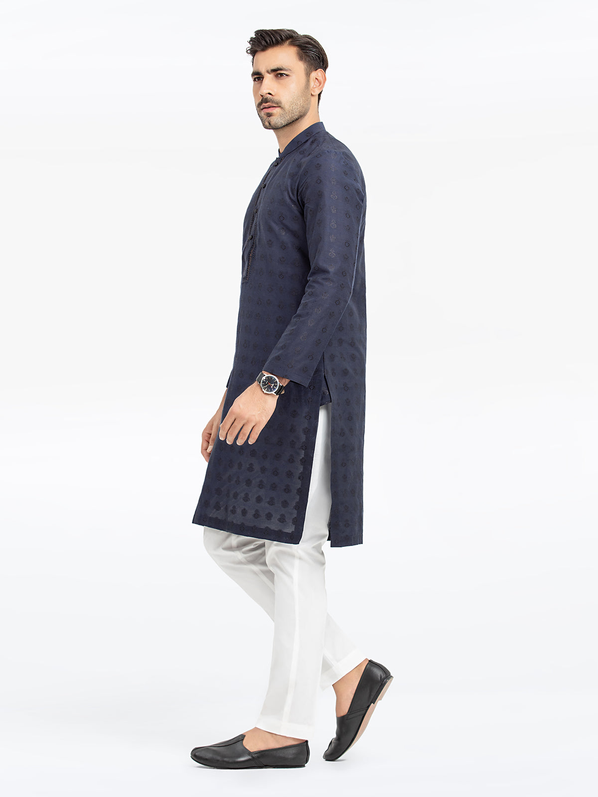 Embroidered Blended Kurta - EMTKC24-121