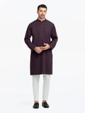 Embroidered Dobby Kurta - EMTK5-99542