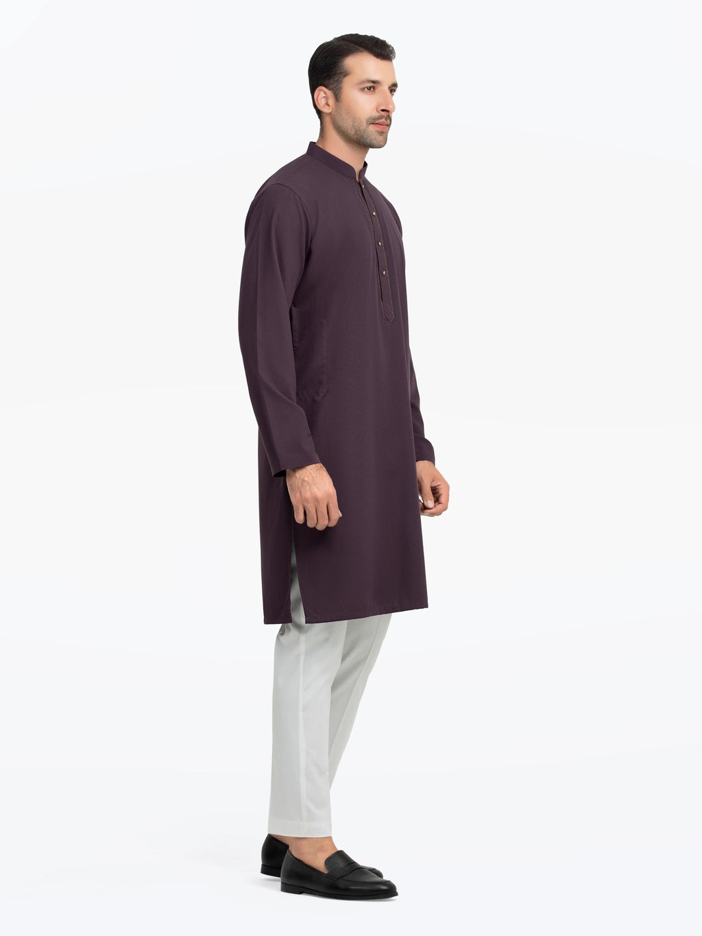 Embroidered Dobby Kurta - EMTK5-99542