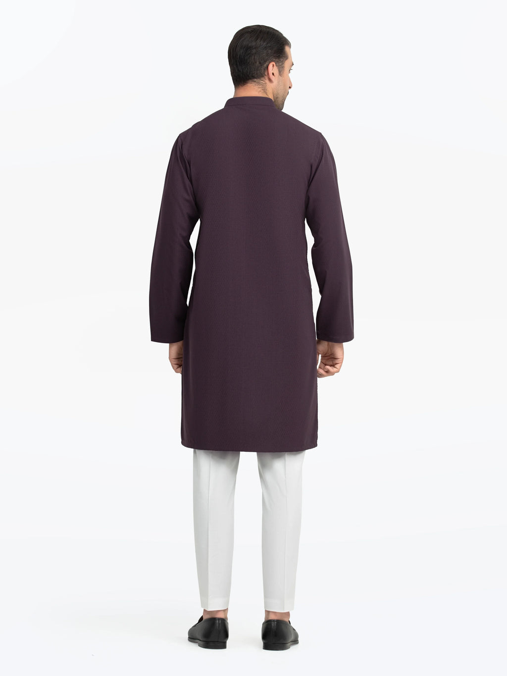 Embroidered Dobby Kurta - EMTK5-99542