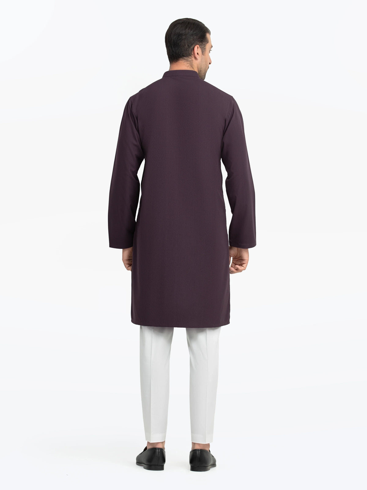 Embroidered Dobby Kurta - EMTK5-99542