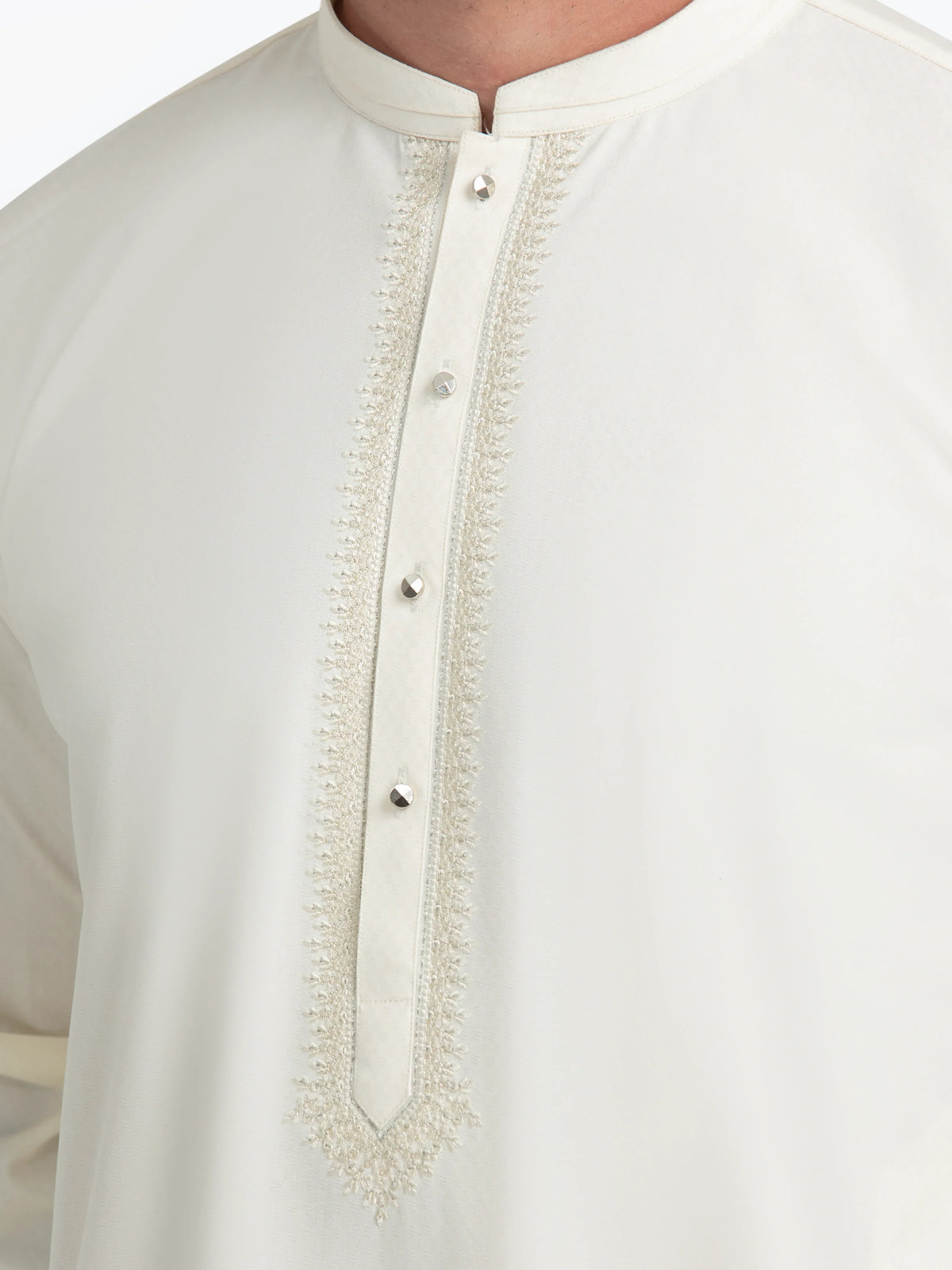Embroidered Dobby Kurta - EMTK5-99544