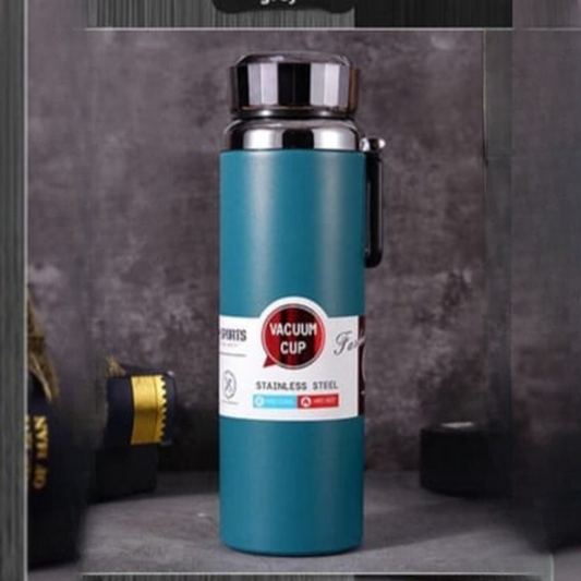 Elegant 1000ml Thermal Stainless Steel Bottle – Vacuum Insulated Leakproof Water Bottle | Random Color