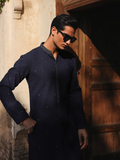 Embroidered Schiffli Kurta Pajama - ECMTKP5-004