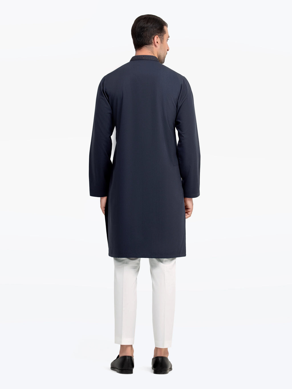 Embroidered Dobby Kurta - EMTK5-99545