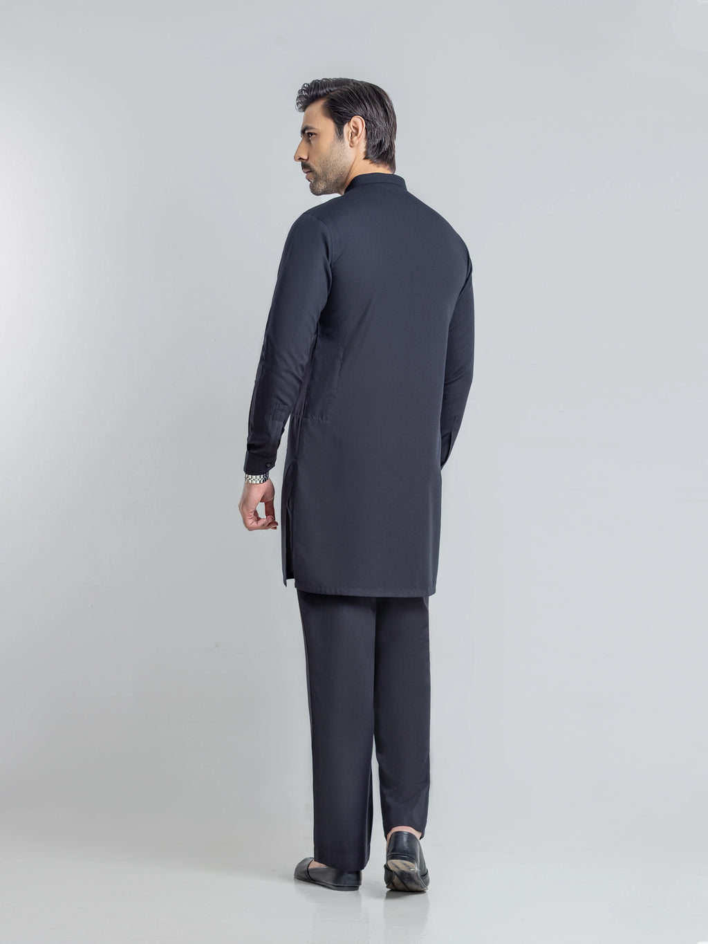 Embroidered Blended Kurta Pajama - EMTKFP6-007