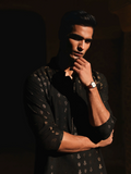 Embroidered Jacquard Kurta Pajama - EMTKPC5-001