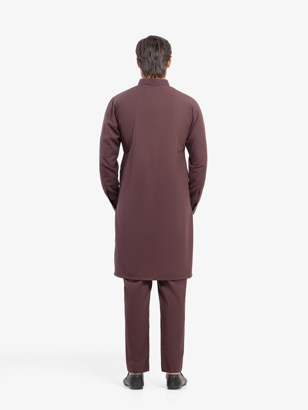 Embroidered Dobby Kurta Pajama - EMTKPT5-079