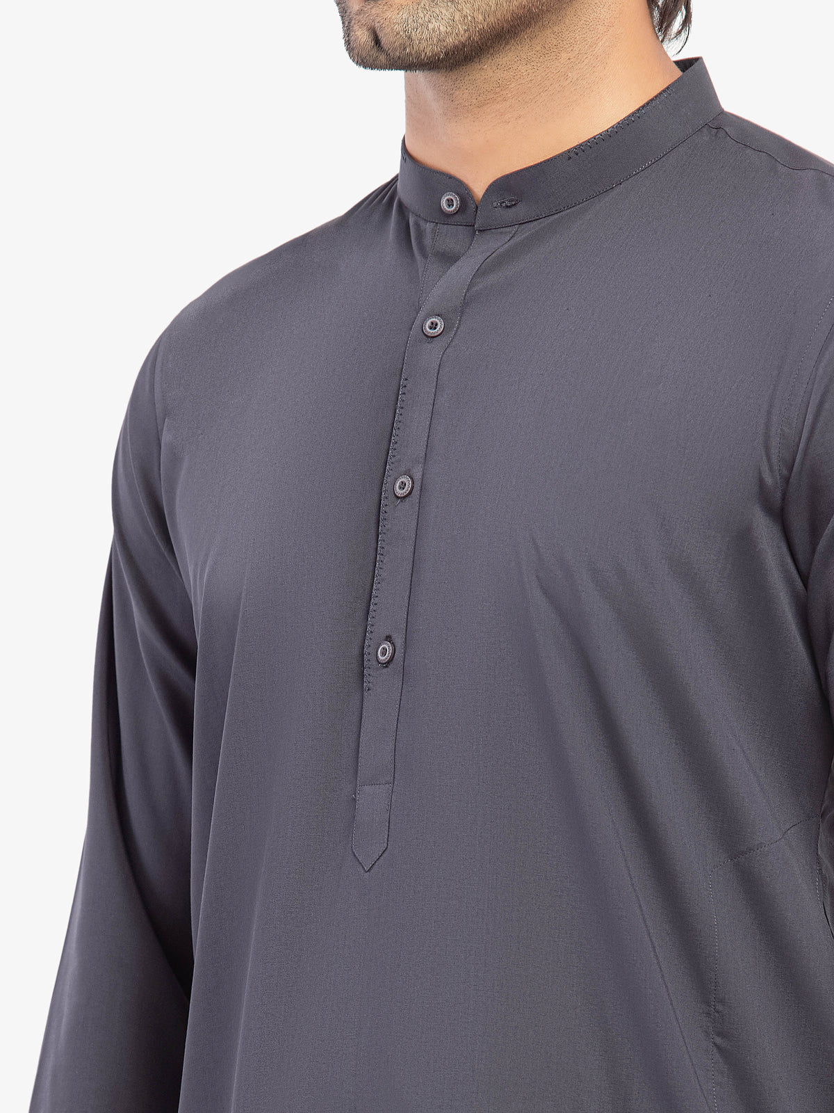 Embroidered Blended Kurta Pajama - EMTKPT5-083