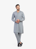 Embroidered Blended Kurta Pajama - EMTKPT5-087