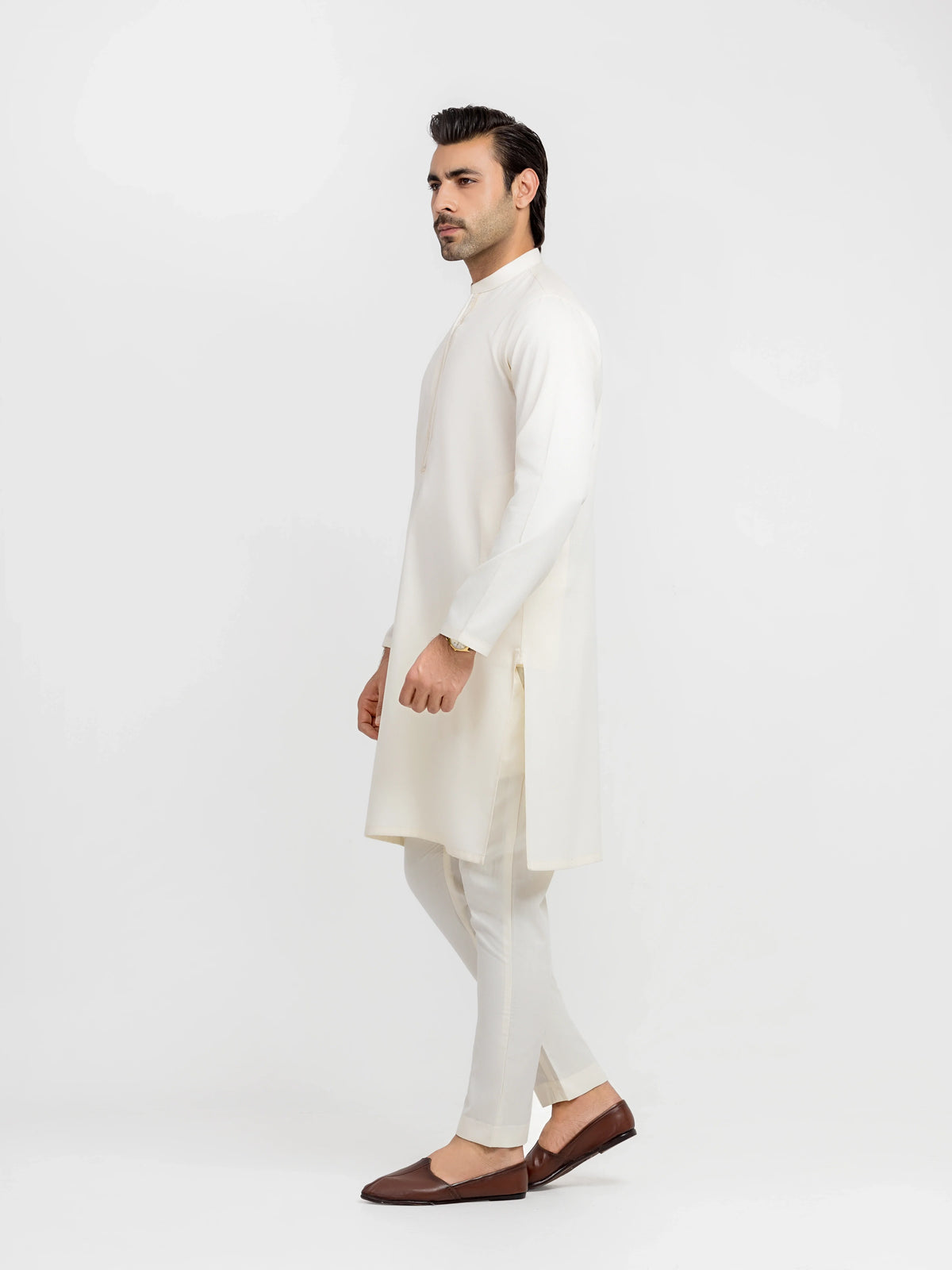 Embroidered Blended Kurta Pajama - EMTKPT5-099