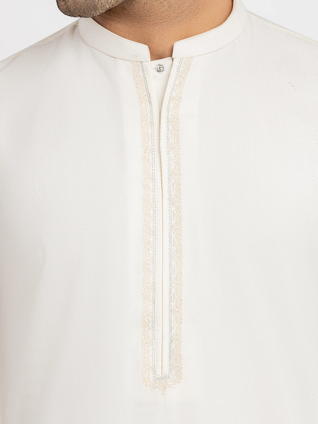 Embroidered Blended Kurta Pajama - EMTKPT5-099