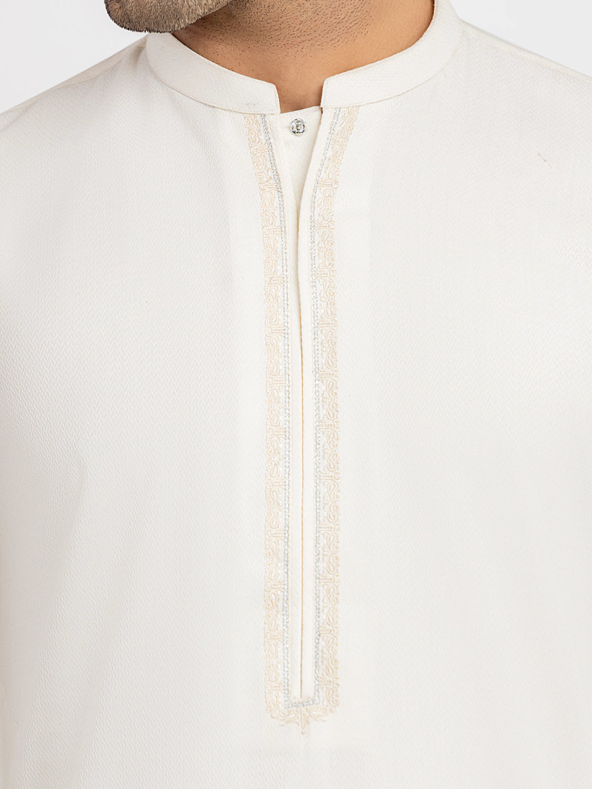 Embroidered Blended Kurta Pajama - EMTKPT5-099