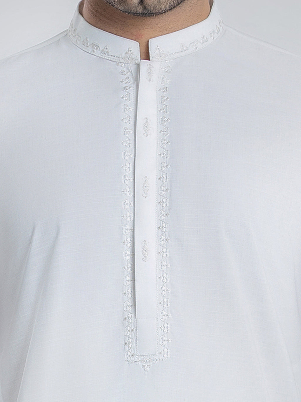 Embroidered Blended Kurta Pajama - EMTKPT6-114