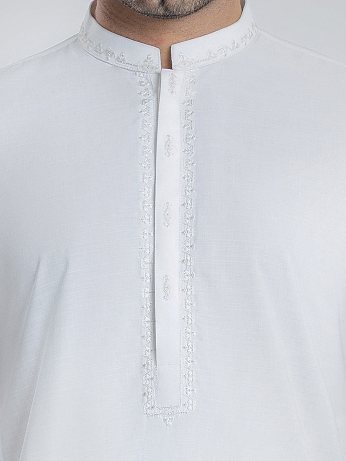 Embroidered Blended Kurta Pajama - EMTKPT6-114