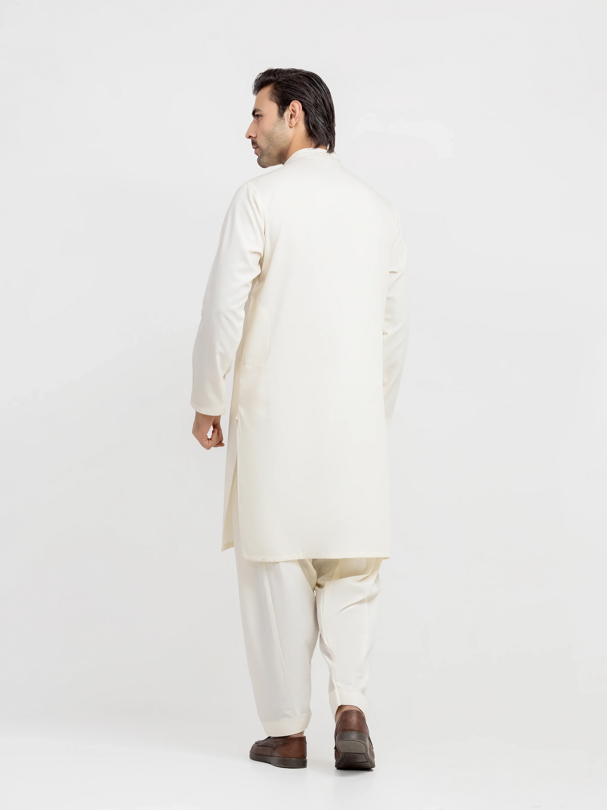 Embroidered Dobby Shalwar Kameez - EMTKS6-41242