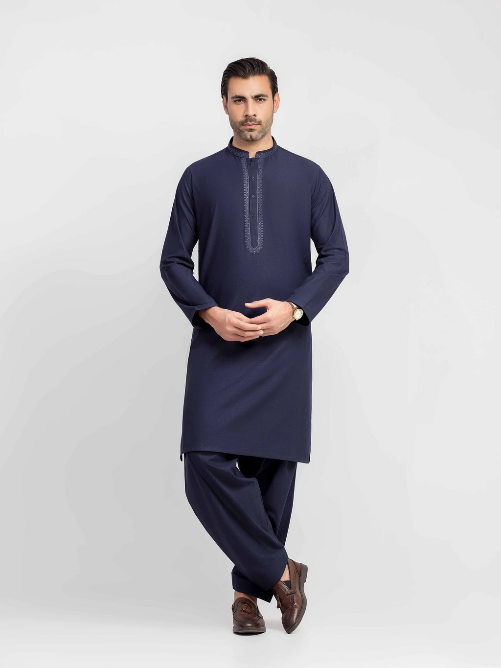 Embroidered Blended Shalwar Kameez - EMTKS6-41248