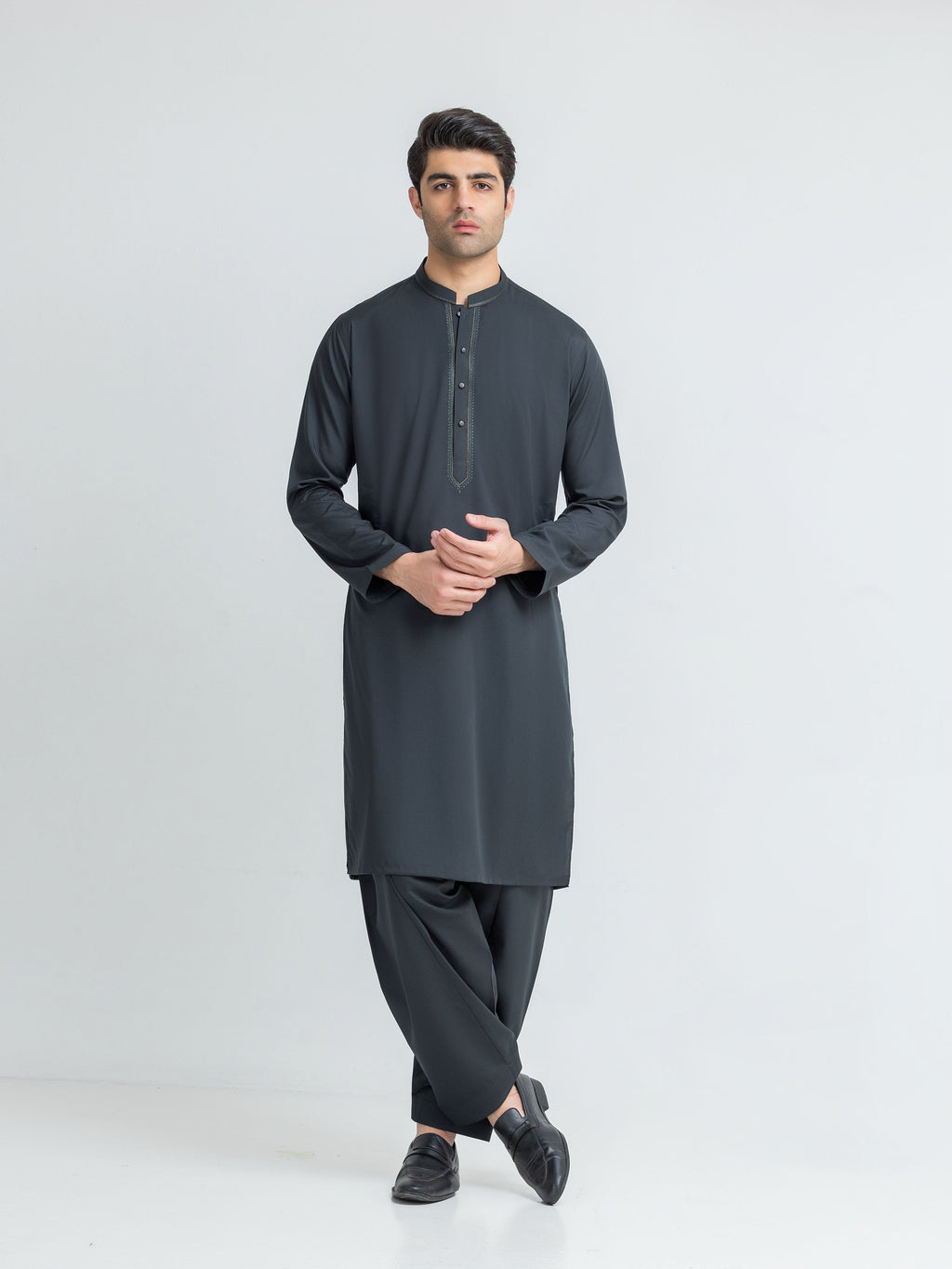 Embroidered Blended Shalwar Kameez - EMTKS6-41261