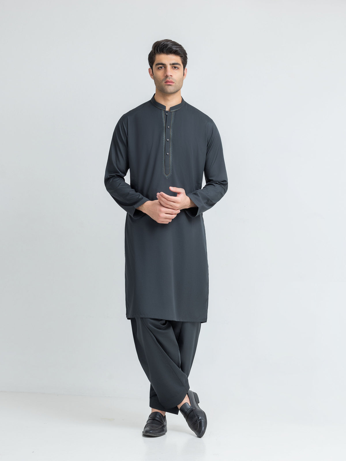 Embroidered Blended Shalwar Kameez - EMTKS6-41261