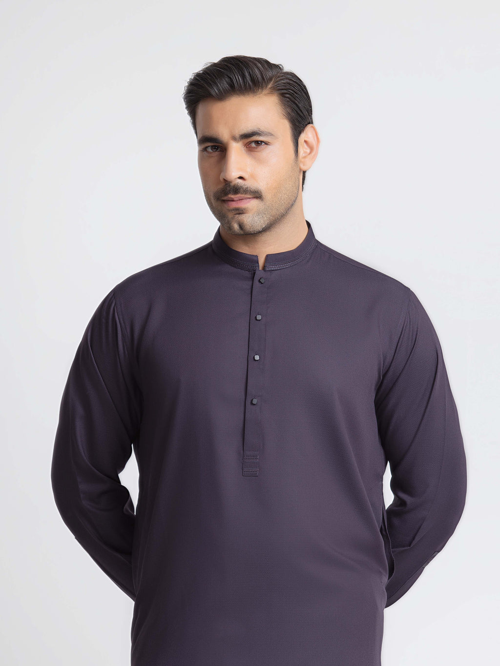 Embroidered Dobby Shalwar Kameez - EMTKS6-41266