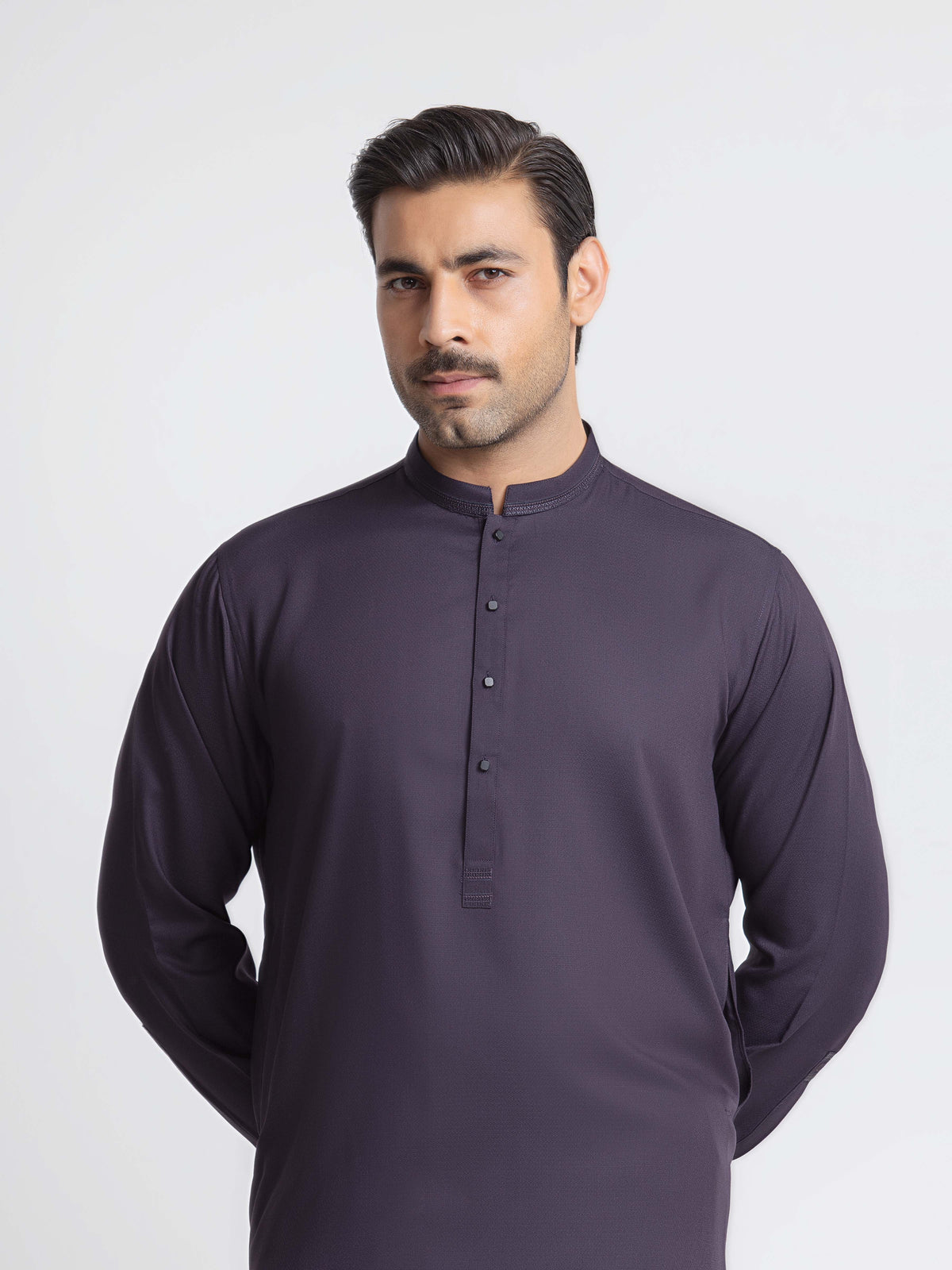Embroidered Dobby Shalwar Kameez - EMTKS6-41266