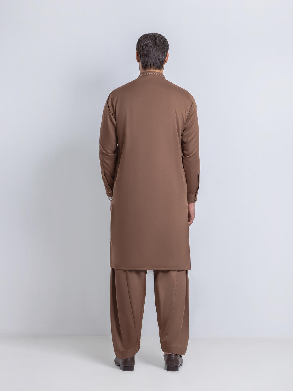 Embroidered Dobby Shalwar Kameez - EMTKS6-41272