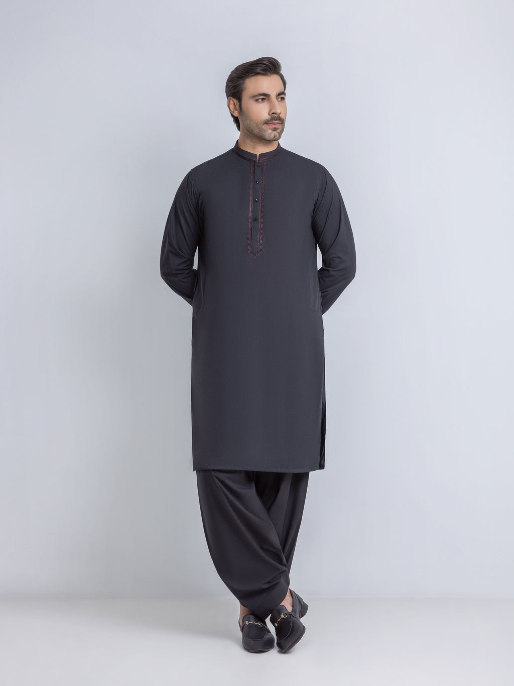 Embroidered Blended Shalwar Kameez - EMTKS6-41273
