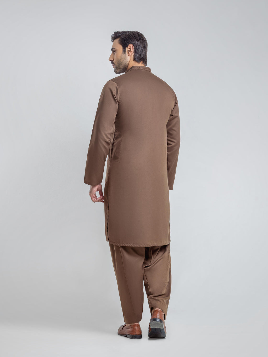 Embroidered Dobby Shalwar Kameez - EMTKS6-41281