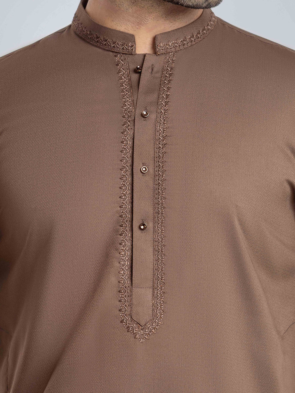 Embroidered Dobby Shalwar Kameez - EMTKS6-41281
