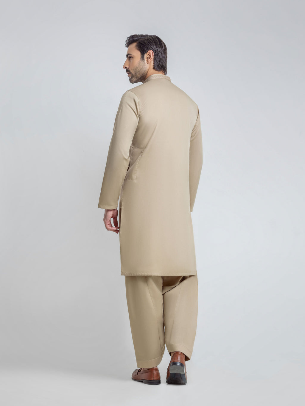 Embroidered Dobby Shalwar Kameez - EMTKS6-41282