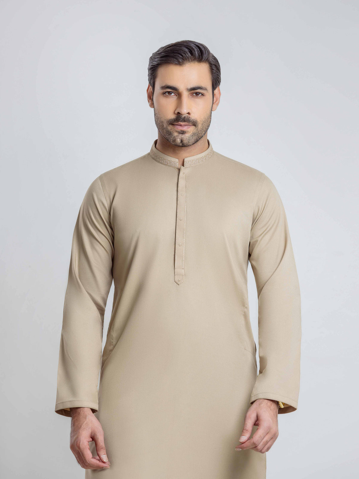 Embroidered Dobby Shalwar Kameez - EMTKS6-41282