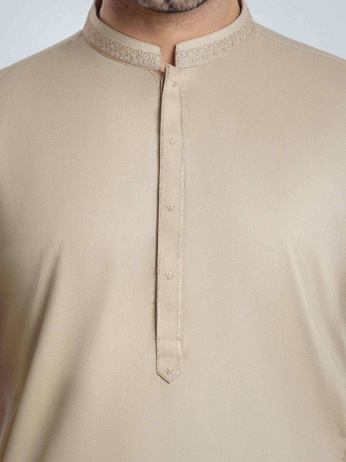 Embroidered Dobby Shalwar Kameez - EMTKS6-41282