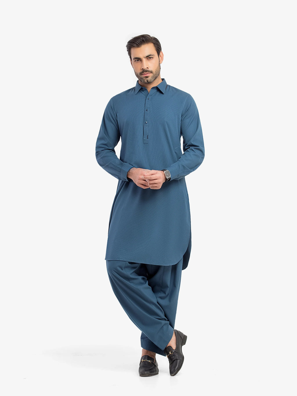 Embroidered Blended Shalwar Kameez - EMTKST5-99617