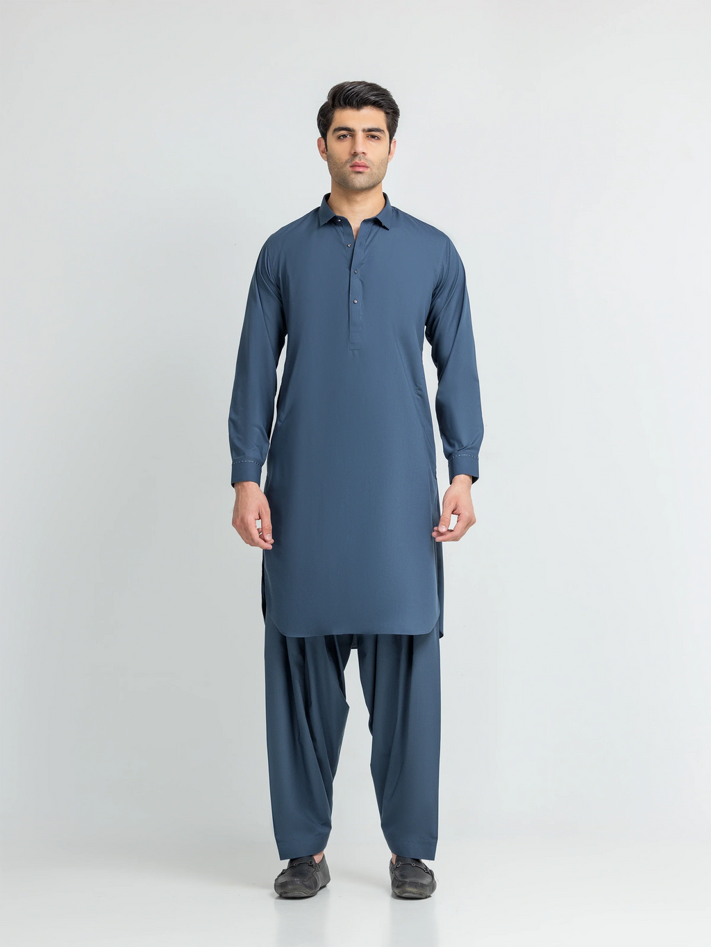 Embroidered Blended Shalwar Kameez - EMTKST5-99630