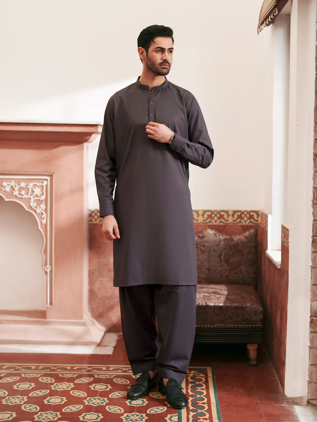 Blended Shalwar Kameez - EMTKS6-41241