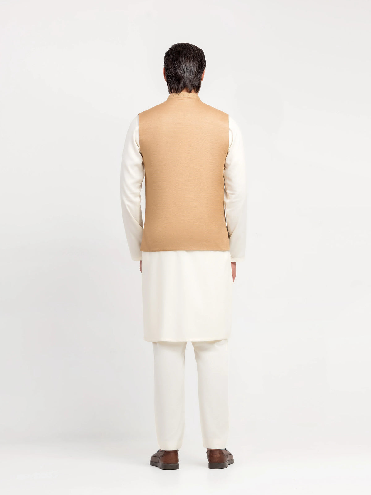 Embroidered Khaddar Waistcoat - EMTWCE5-36002