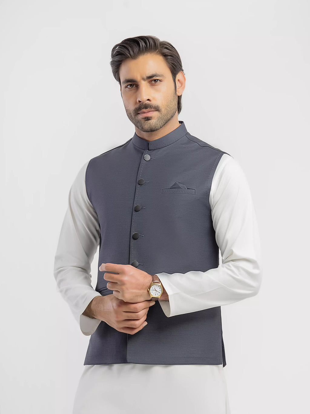 Plain Waistcoat - EMTWCP5-35989