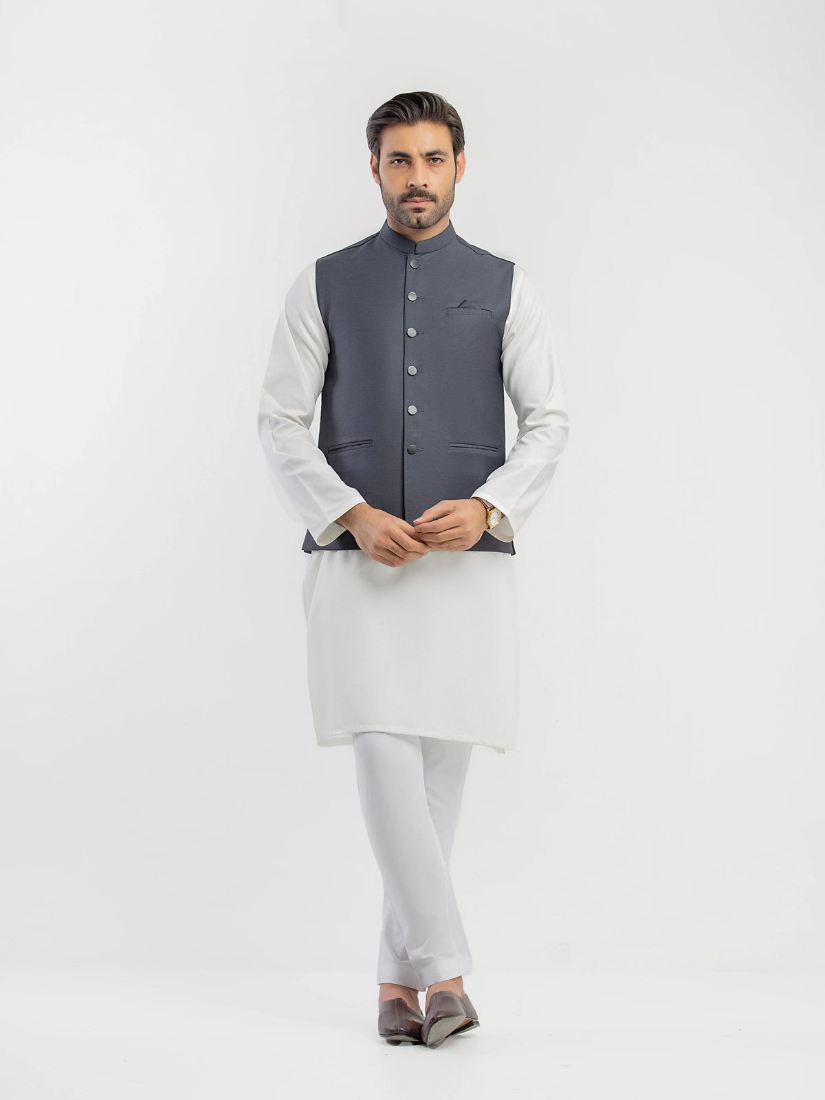 Plain Waistcoat - EMTWCP5-35989